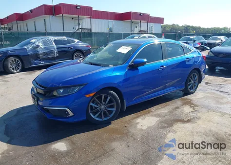 2021 Honda Civic Ex from USA, damaged, VIN 19XFC1F36ME210043